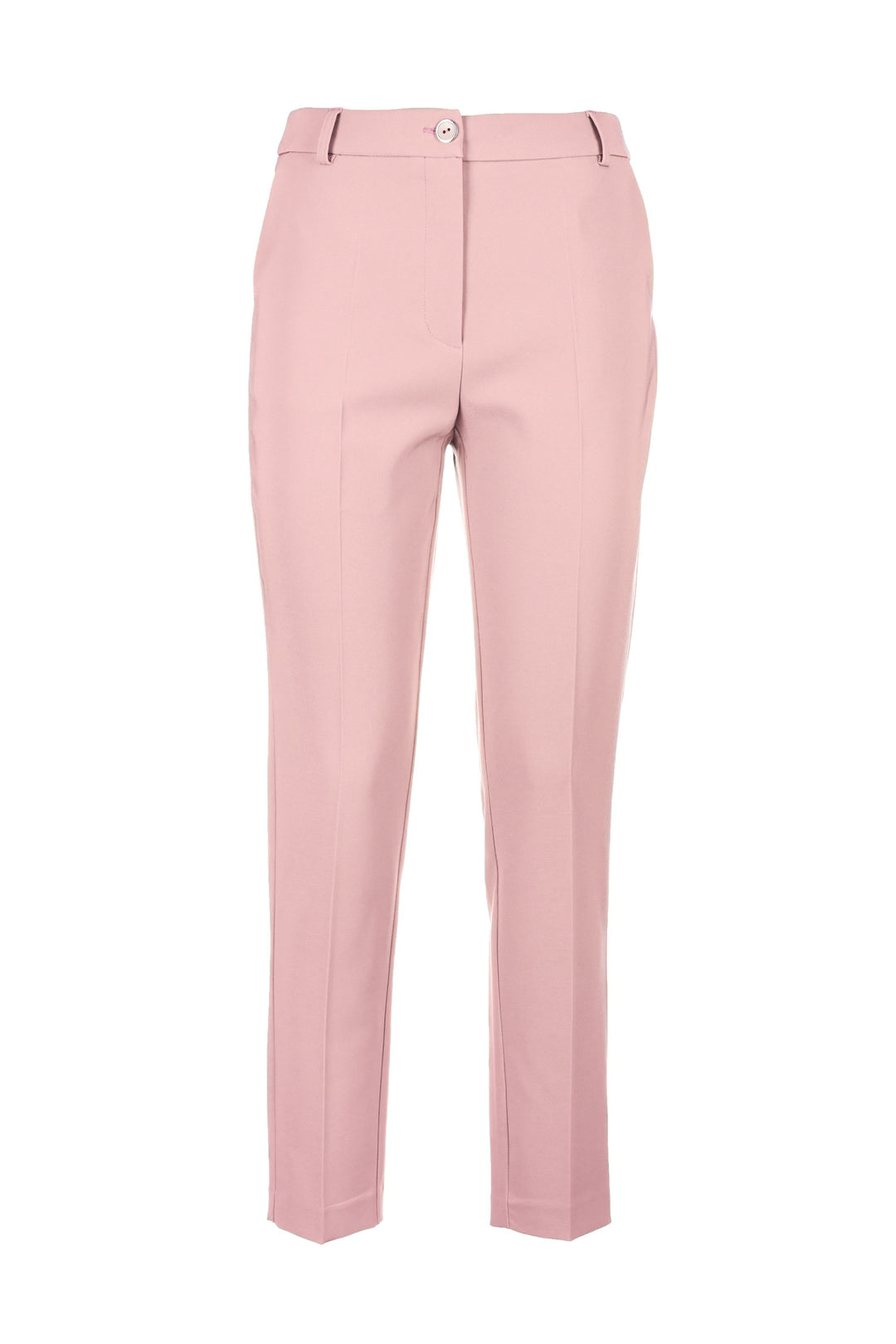 FRACOMINA Pantaloni slim chino rosa polvere in tessuto tecnico - Mancinelli 1954