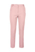 Pantaloni slim chino rosa polvere in tessuto tecnico
