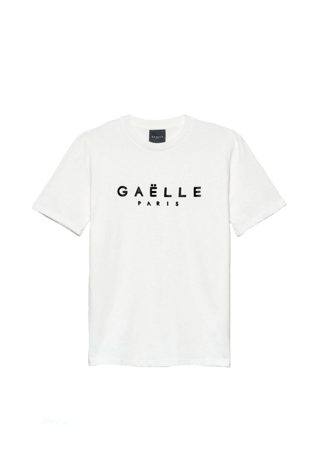 GAELLE T-Shirt Offwhite In Jersey Con Stampa - Mancinelli 1954