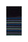 Scaldacollo unisex pile blu righe multicolor