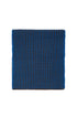 Sciarpa unisex lana e cashmere azzurra costa inglese vanisé a due colori