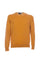 Maglia girocollo arancio in cashmere