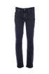 Jeans slim 5 tasche “JORDAN” in denim di cotone stretch nero