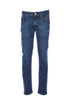 Jeans slim 5 tasche “JORDAN” in denim di cotone stretch lavaggio scuro