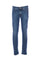 Jeans slim 5 tasche “JORDAN” in denim di cotone stretch lavaggio medio