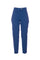 Pantalone dritto blu in tessuto tecnico