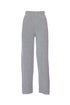 Pantalone grigio in viscosa stretch e angora