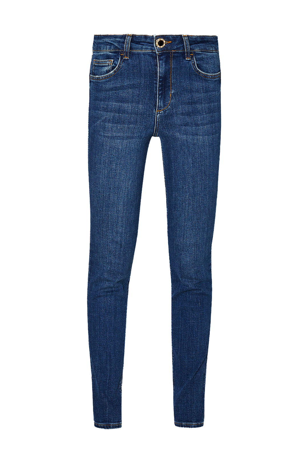 LIU JO Jeans skinny ecosostenibili in denim di cotone stretch lavaggio used - Mancinelli 1954