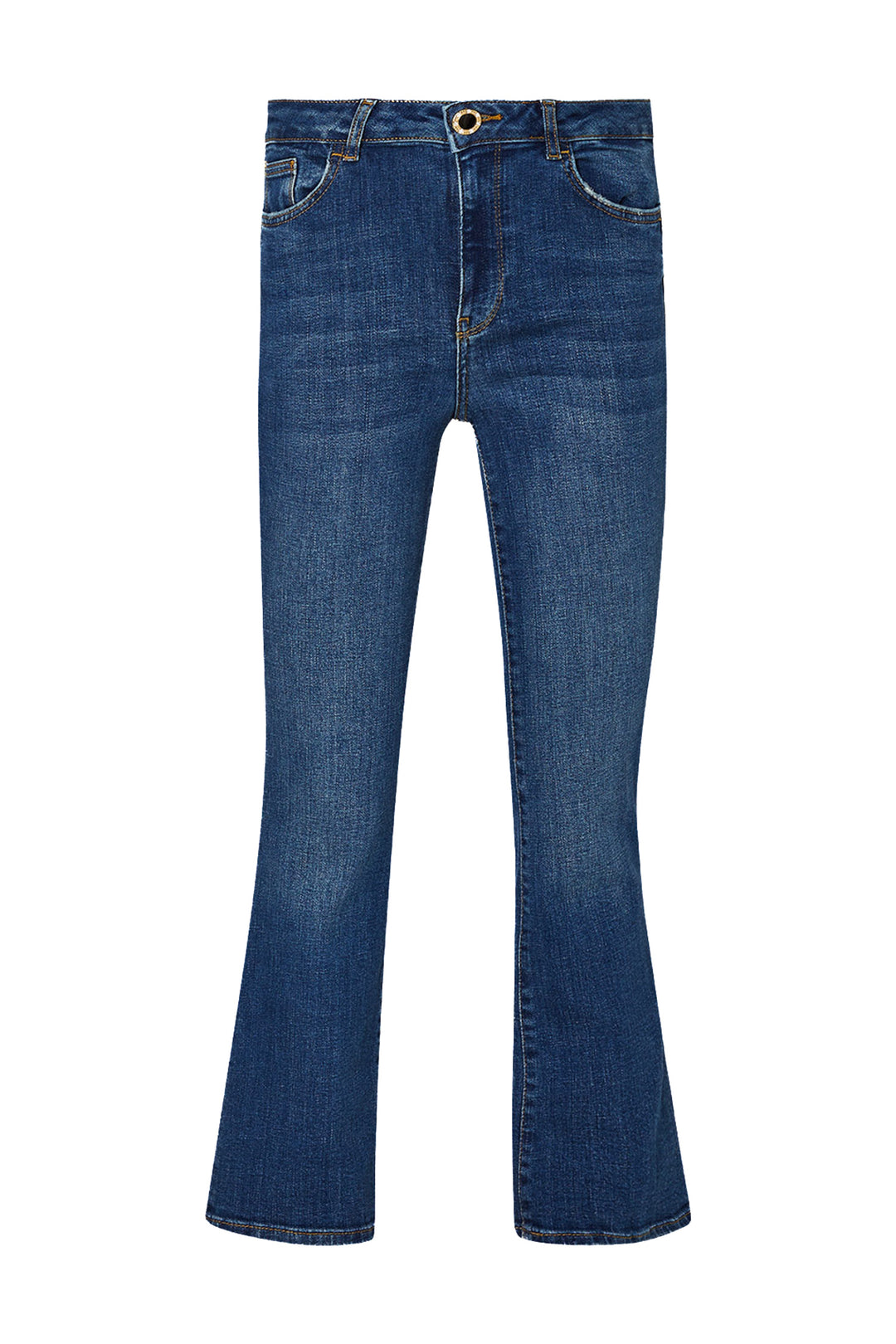 LIU JO Jeans bootcut ecosostenibili in denim di cotone stretch lavaggio used - Mancinelli 1954