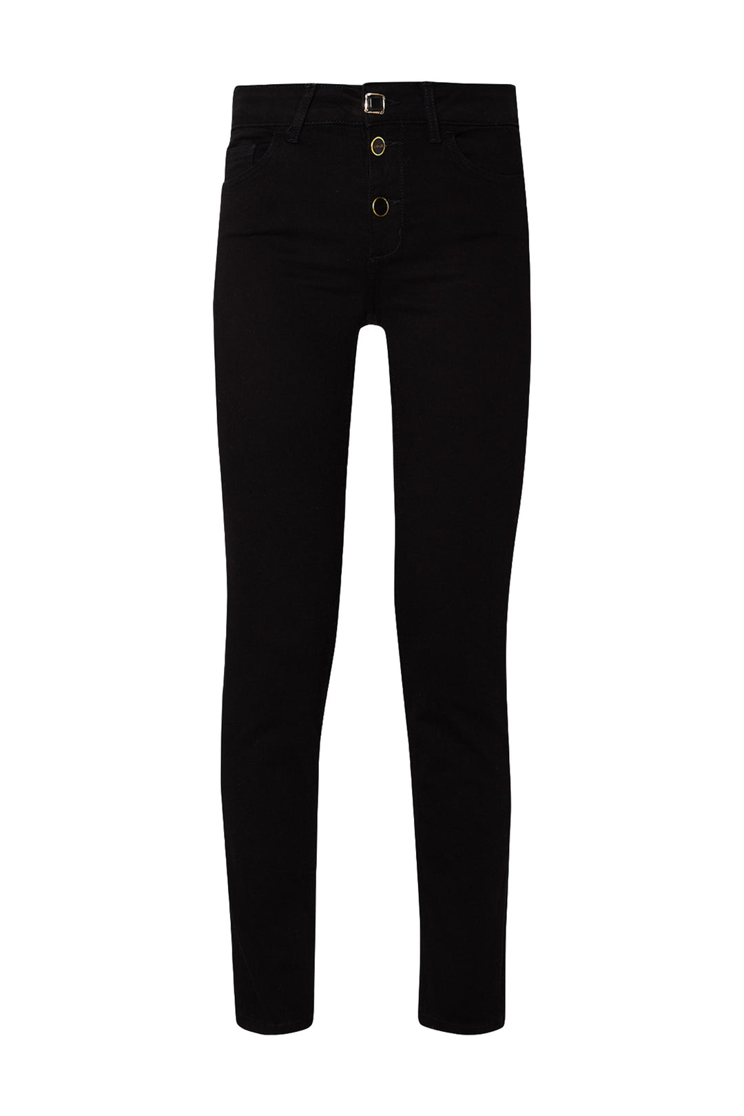 LIU JO Jeans skinny nero in denim di cotone stretch - Mancinelli 1954