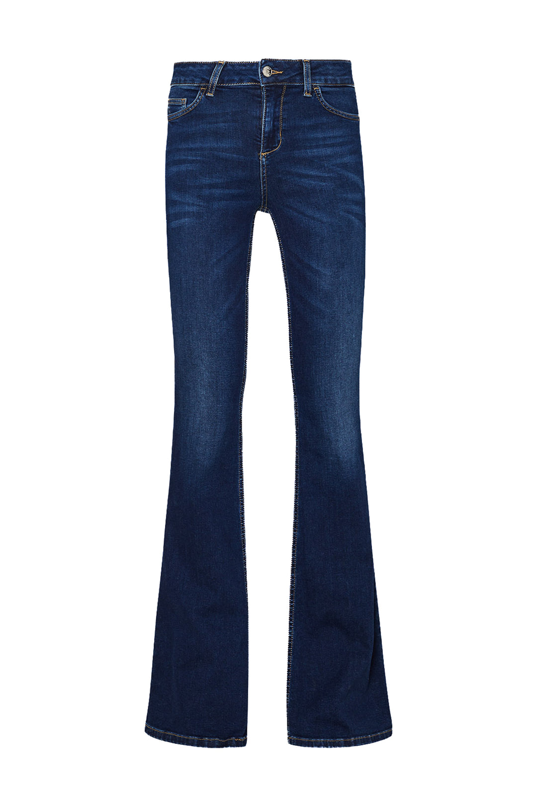 LIU JO Jeans flare ecosostenibili in denim di cotone stretch lavaggio used - Mancinelli 1954