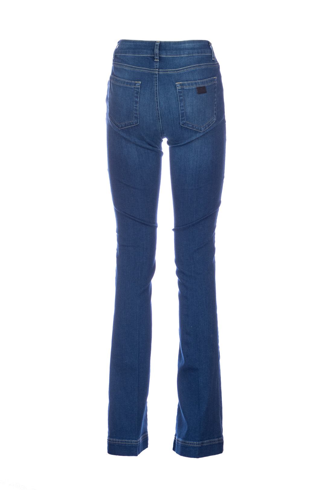 NENETTE Jeans a zampa “SENTINEL” in denim superstretch lavaggio medio - Mancinelli 1954
