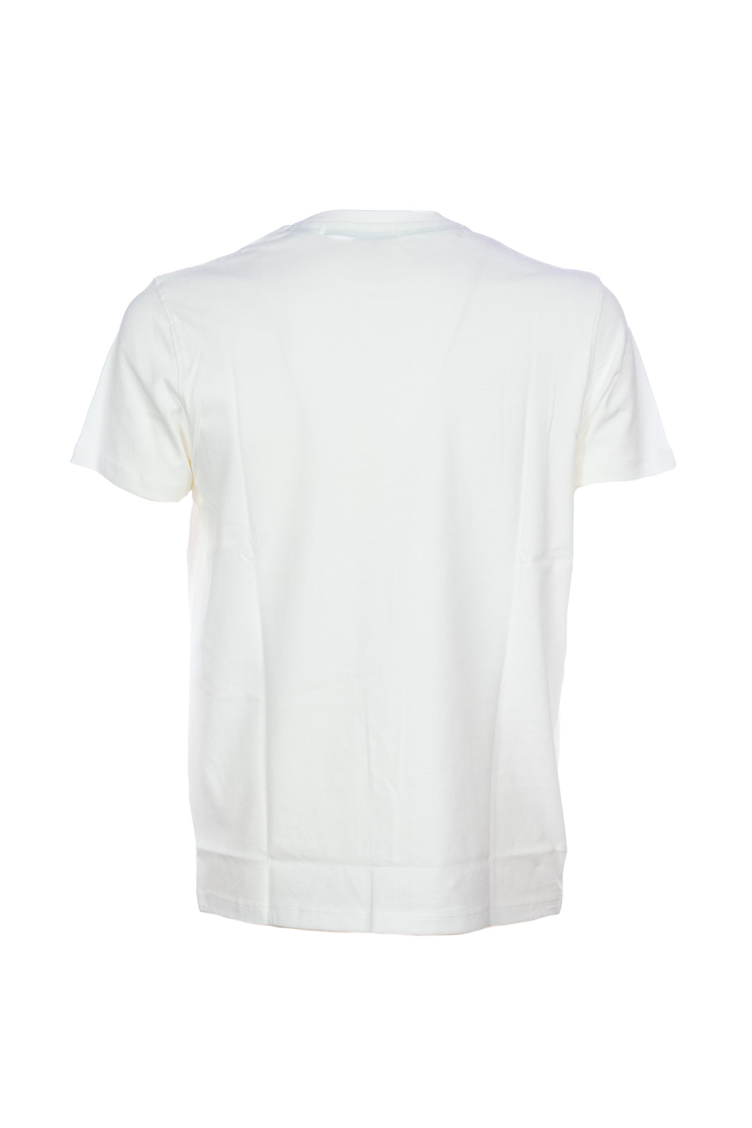 U.S. POLO ASSN. T-shirt bianca in cotone heavy jersey con logo U.S. Polo Assn. - Mancinelli 1954