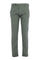 Trousers in taupe stretch cotton and silk blend