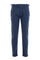 Navy blue stretch cotton gabardine trousers