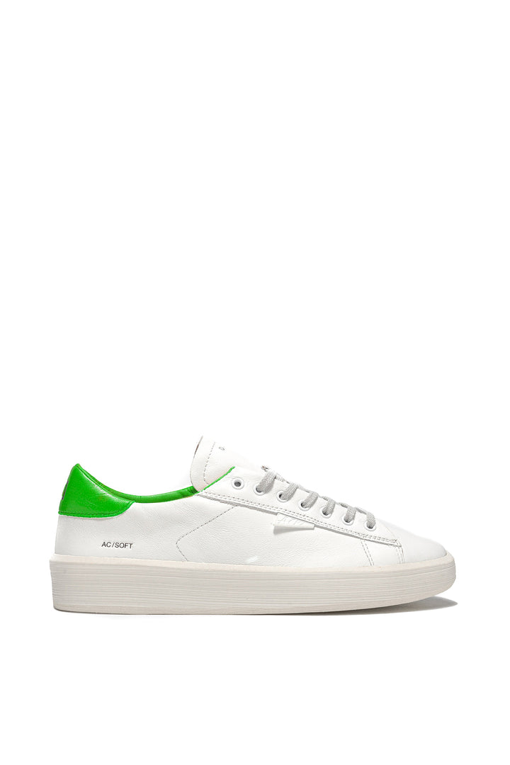 DATE Sneaker ACE SOFT white-green - Mancinelli 1954