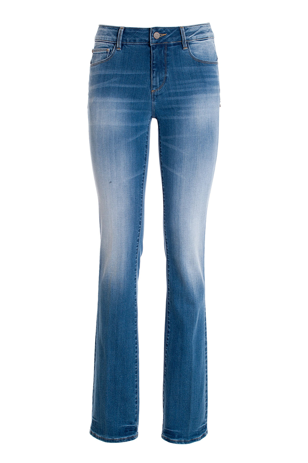 FRACOMINA Jeans bootcut effetto push up in denim con lavaggio medio - Mancinelli 1954