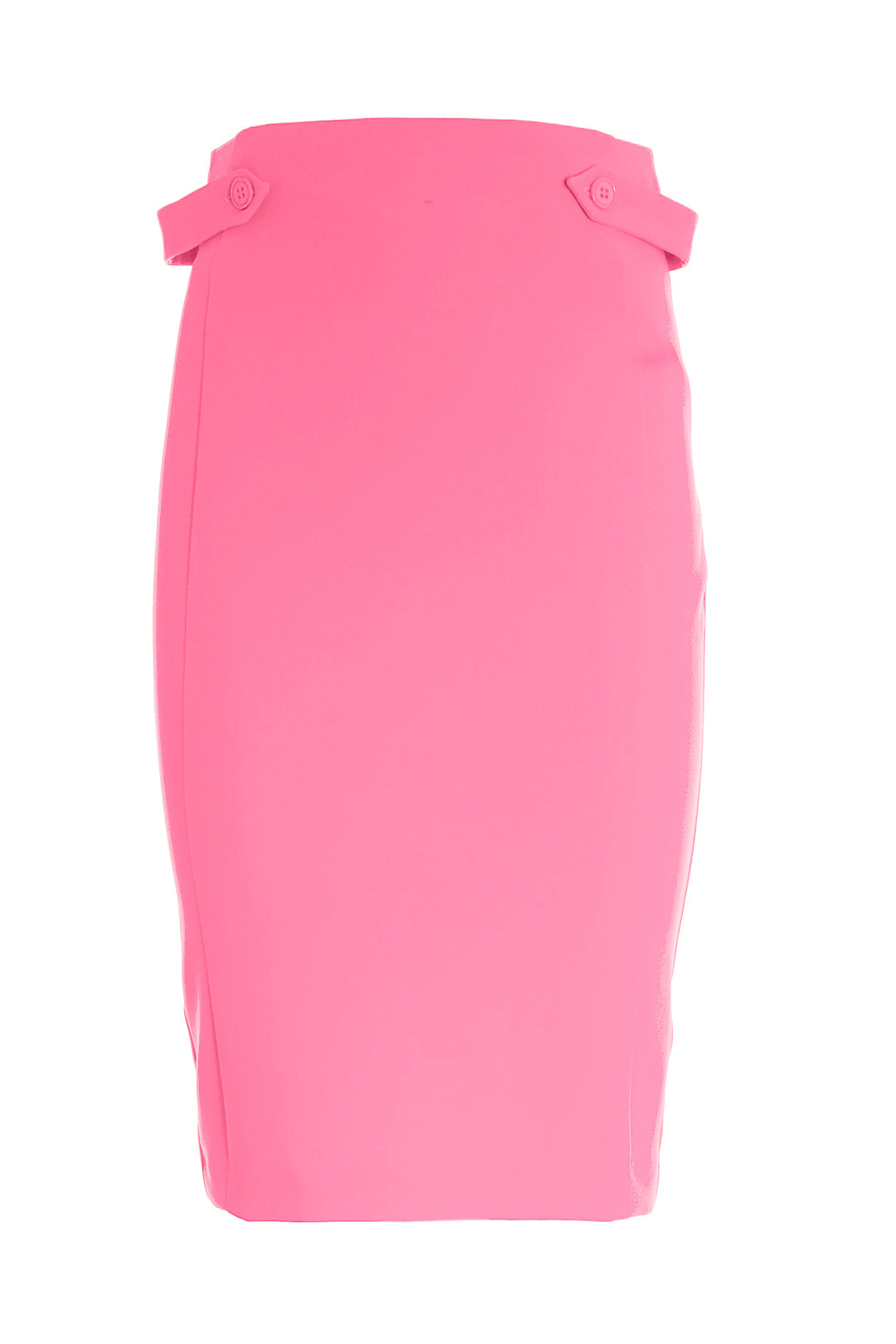 FRACOMINA Gonna a tubino aderente in tessuto tecnico rosa - Mancinelli 1954
