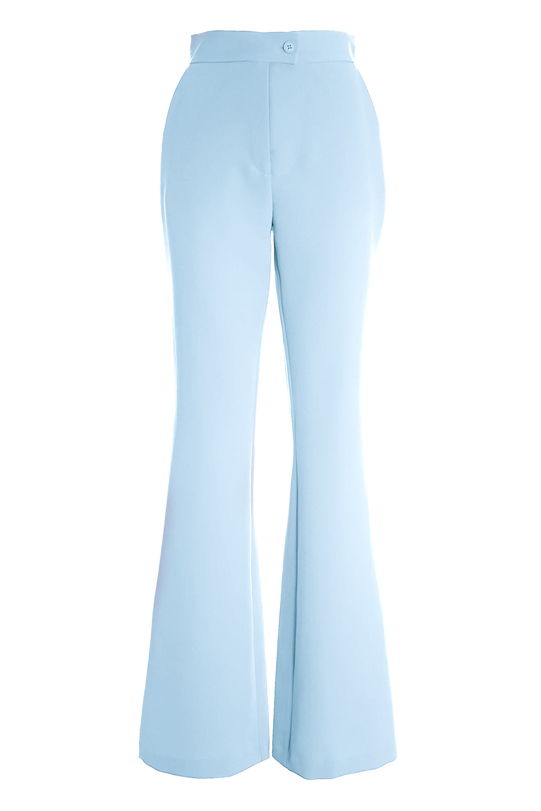 FRACOMINA Pantalone bootcut in tessuto tecnico light blue - Mancinelli 1954