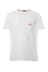 T-shirt unisex cotone bianco latte tinta unita