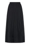 Jupe plissée soleil noire