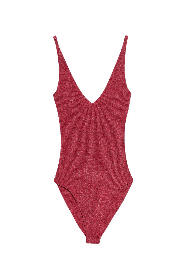 LIU JO Body corallo in lurex - Mancinelli 1954