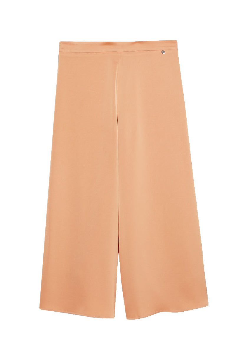 LIU JO Pantalone palazzo tramonto in raso - Mancinelli 1954