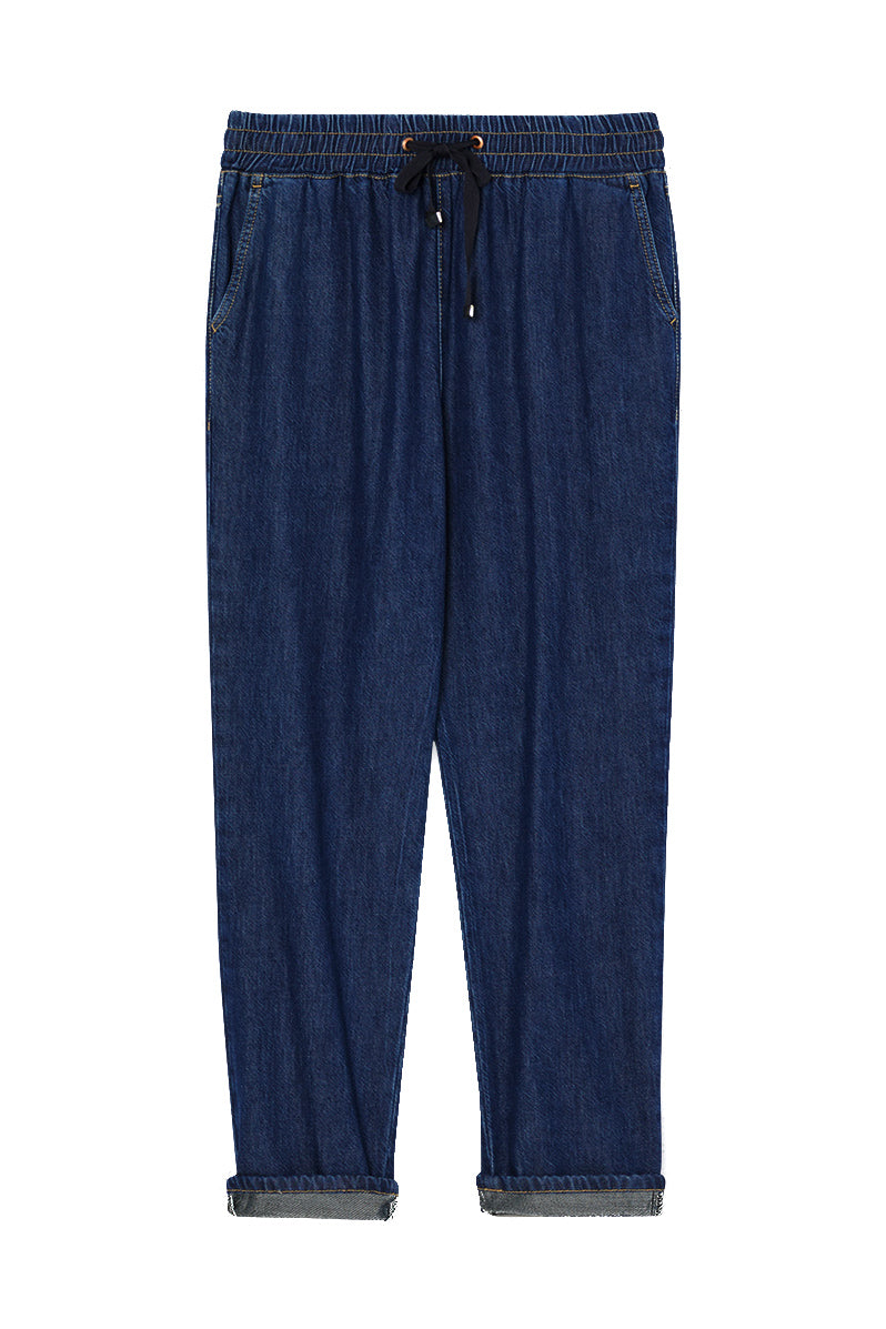 LIU JO Joggers in denim blu ecosostenibile - Mancinelli 1954