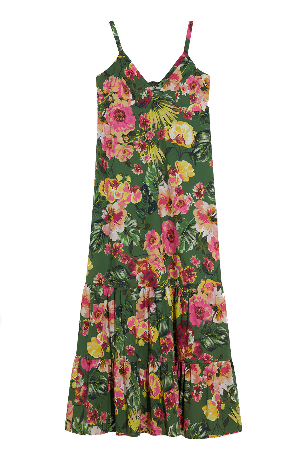 LIU JO Vestito lungo in popeline con stampa a fiori - Mancinelli 1954