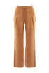 EXIT sand palazzo trousers in tencel