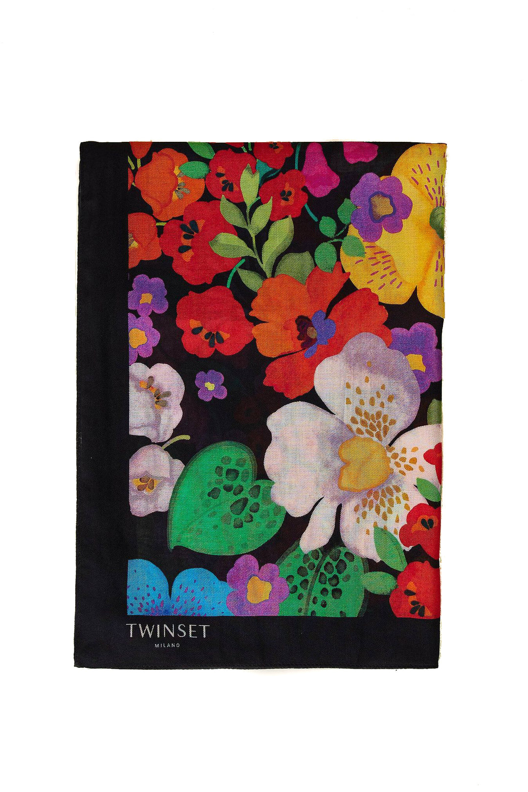 TWINSET Kefiah stampata a fiori - Mancinelli 1954
