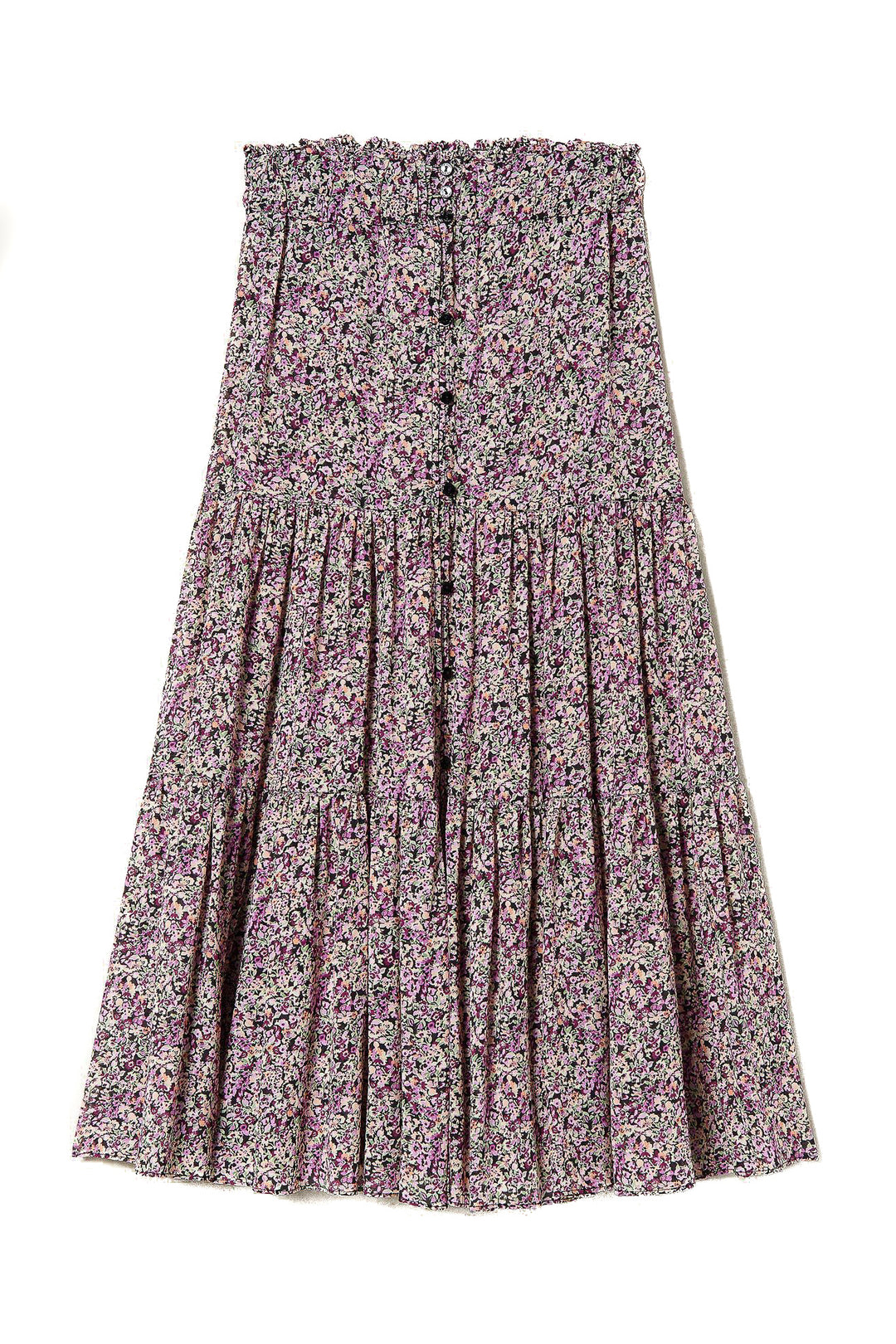 TWINSET Gonna lunga in georgette a fiori - Mancinelli 1954