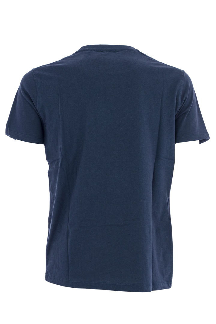 U.S. POLO ASSN. T-Shirt in cotone blu navy - Mancinelli 1954