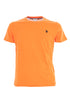 T-Shirt in cotone arancio