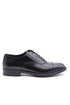 Black Oxford shoe in shiny leather