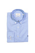 Camicia slim button down azzurra in cotone