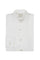 Camicia slim bianca in lino con collo francese