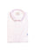 Camicia slim in cotone a righe bianche e rosa