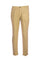 Pantalone leggero cammello in lino con una pence