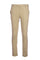 Pantalon camel en coton stretch avec taille élastique
