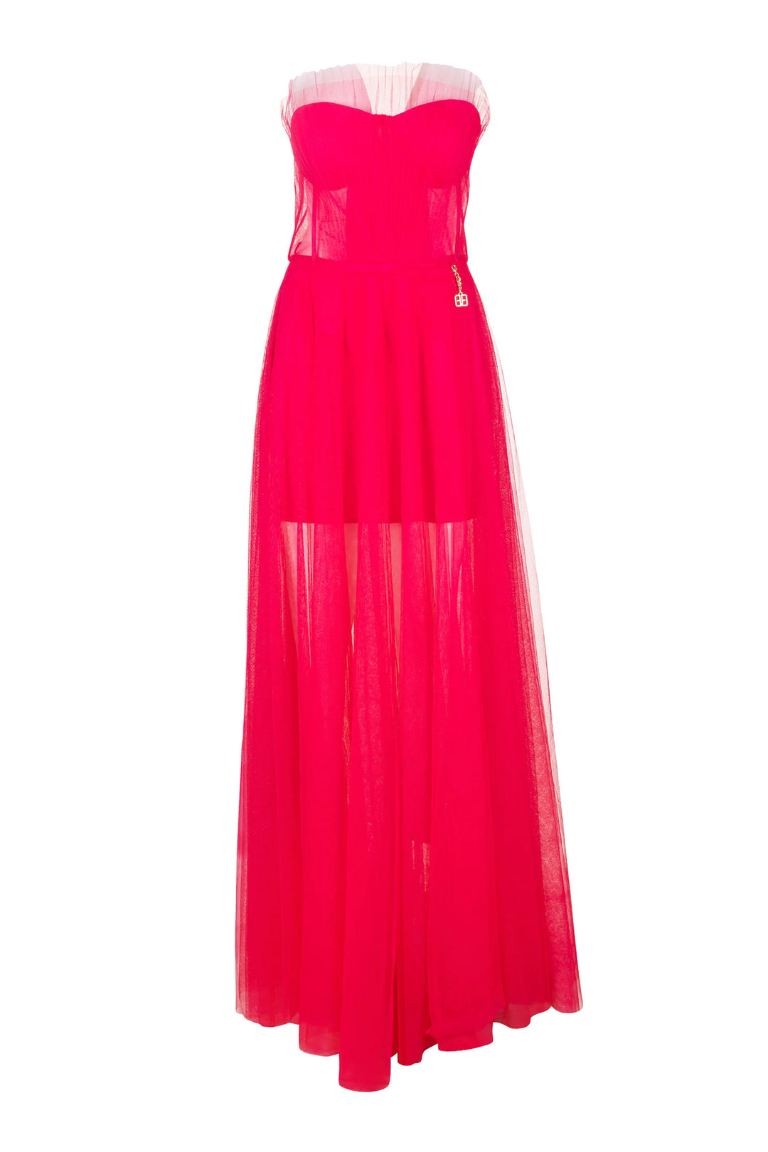 Abito Lungo Vestito Fracomina FRACOMINA Abito Lungo Fucsia Senza