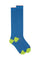 Long socks light Aegean cotton with polka dot pattern