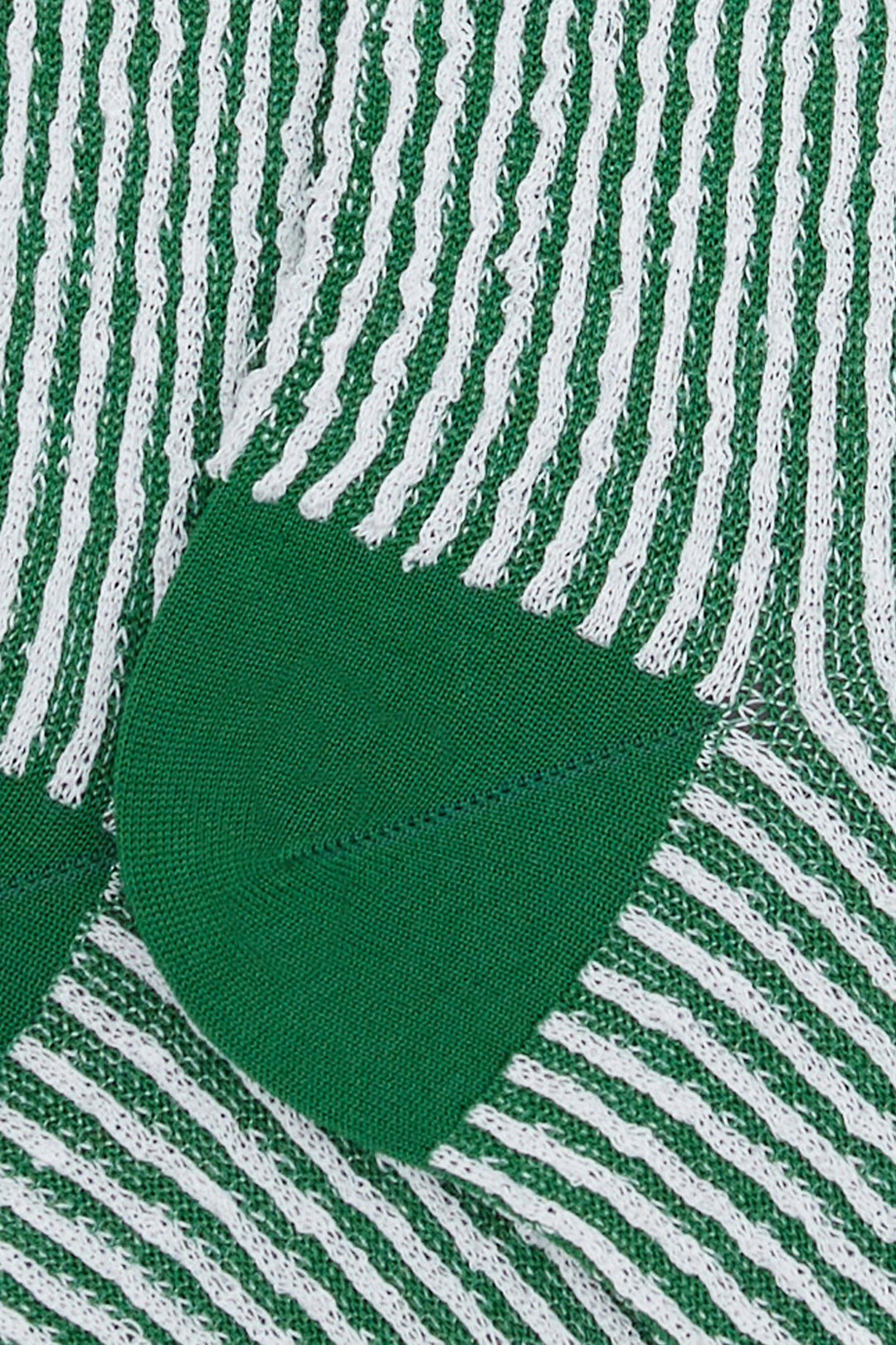 GALLO Calze lunghe cotone leggero verde menta fantasia seersucker - Mancinelli 1954