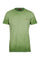 Solid color grass green cotton T-shirt