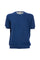 T-shirt bleu vintage en maille de coton frais