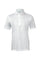 White polo shirt in lisle cotton