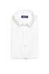 Camicia button down bianca in lino