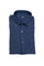 Camicia button down blu notte in lino
