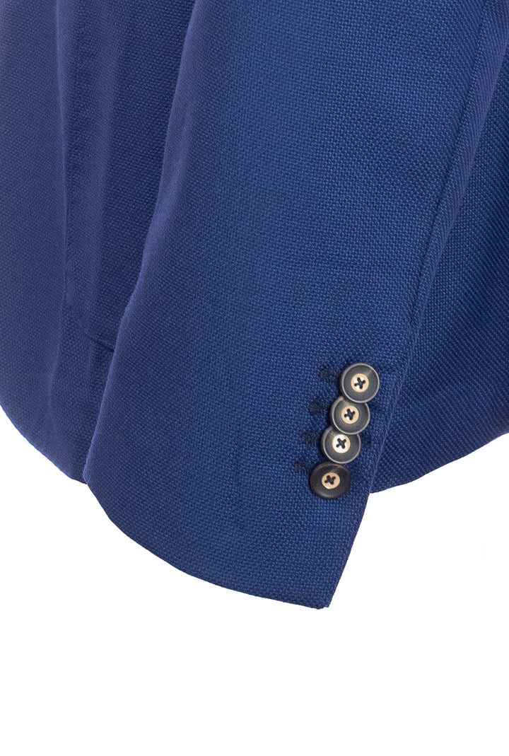 HDP Giacca blu due bottoni in misto cotone - Mancinelli 1954