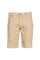 Sand five-pocket Bermuda shorts in lyocell and stretch cotton with patches